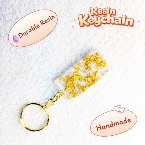 Resin Luxury Keychain