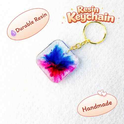 Resin Luxury Keychain