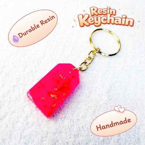 Resin Luxury Keychain