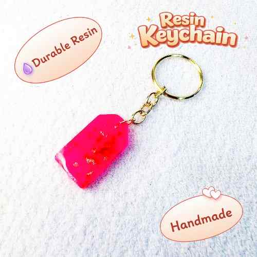 Resin Luxury Keychain