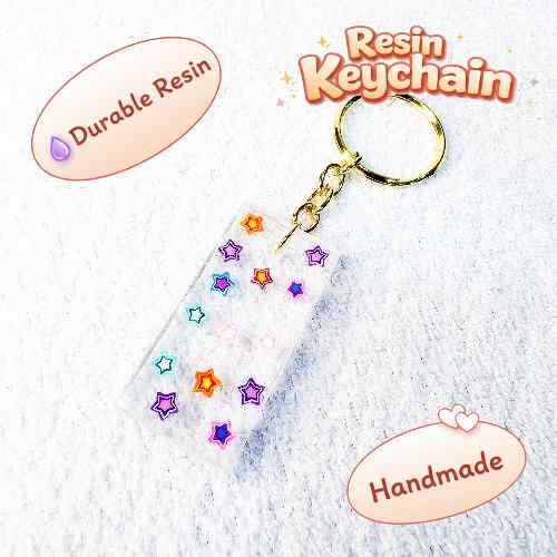 Resin Luxury Keychain