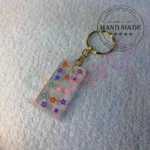 Resin Luxury Keychain
