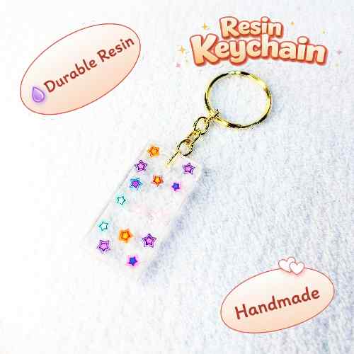 Resin Luxury Keychain