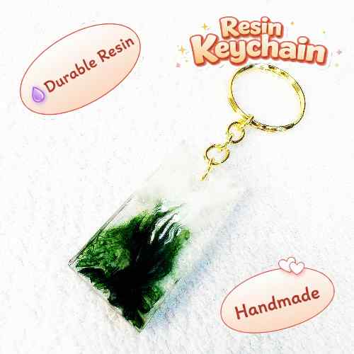 Resin Luxury Keychain