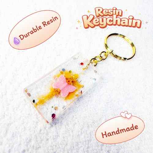 Resin Luxury Keychain