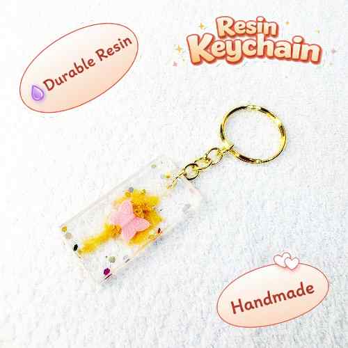 Resin Luxury Keychain