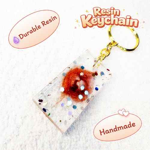 Resin Luxury Keychain