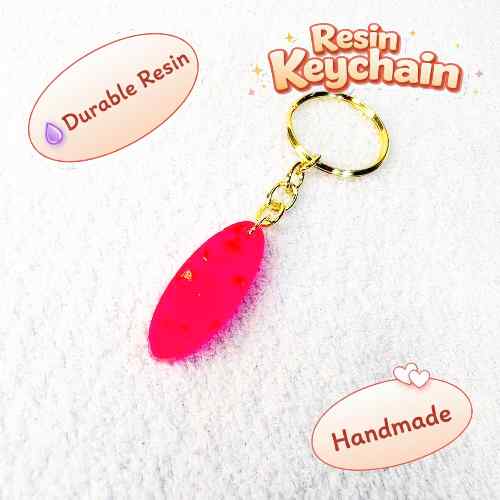 Resin Luxury Keychain