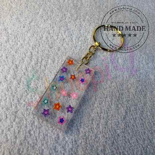 Resin Luxury Keychain