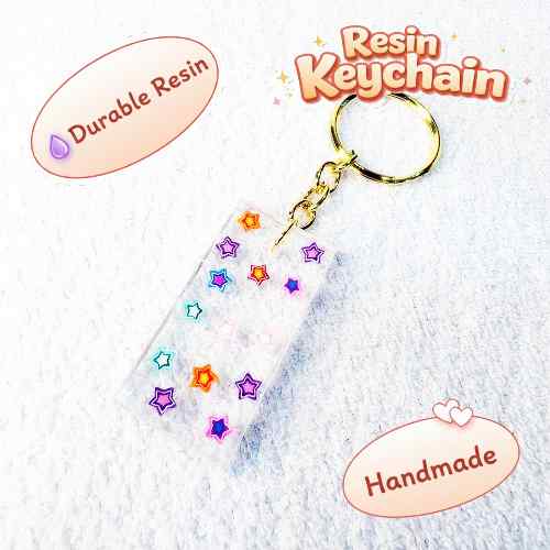 Resin Luxury Keychain