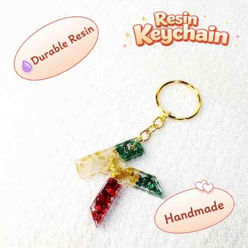 Resin Luxury Keychain