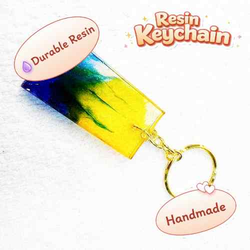 Resin Luxury Keychain