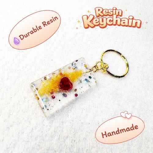 Resin Luxury Keychain