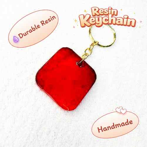 Resin Luxury Keychain
