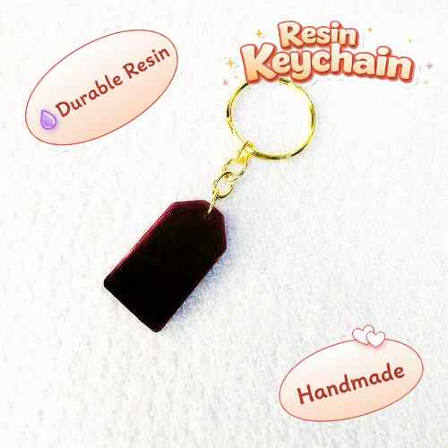 Resin Luxury Keychain