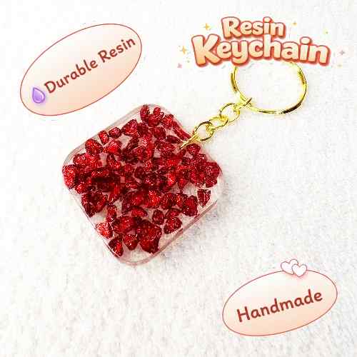 Resin Luxury Keychain