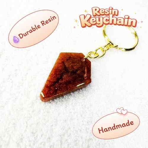 Resin Luxury Keychain