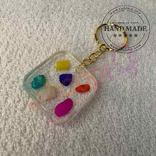 Resin Luxury Keychain