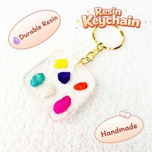 Resin Luxury Keychain