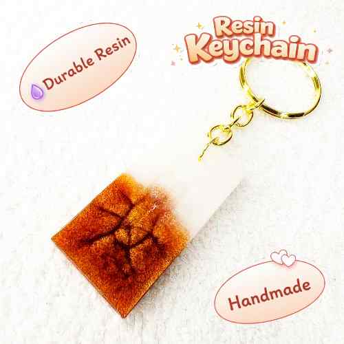 Resin Luxury Keychain