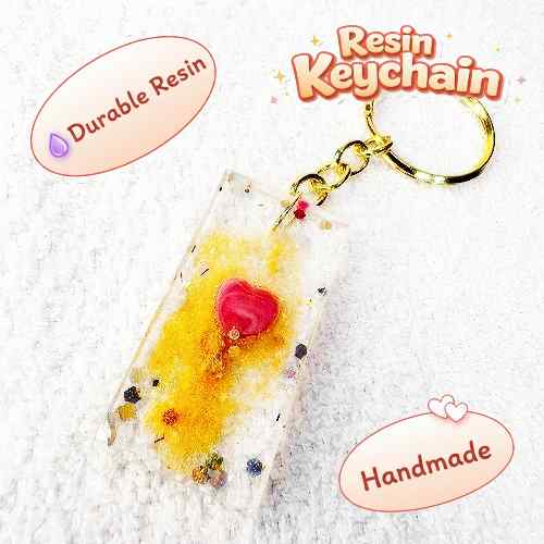 Resin Luxury Keychain