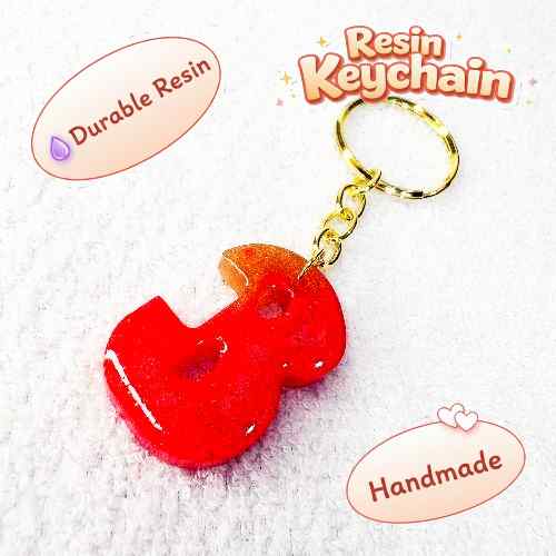 Resin Luxury Keychain