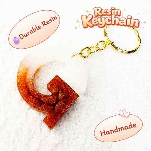 Resin Luxury Keychain