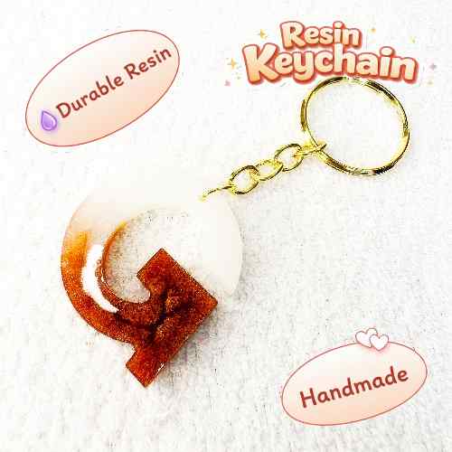 Resin Luxury Keychain