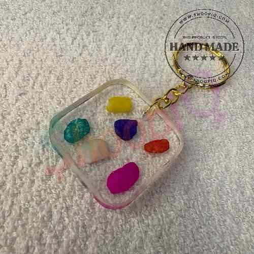 Resin Luxury Keychain