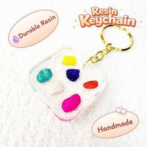 Resin Luxury Keychain