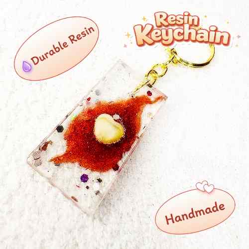 Resin Luxury Keychain