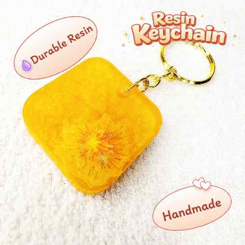 Resin Luxury Keychain