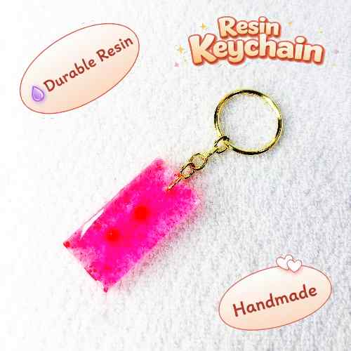 Resin Luxury Keychain