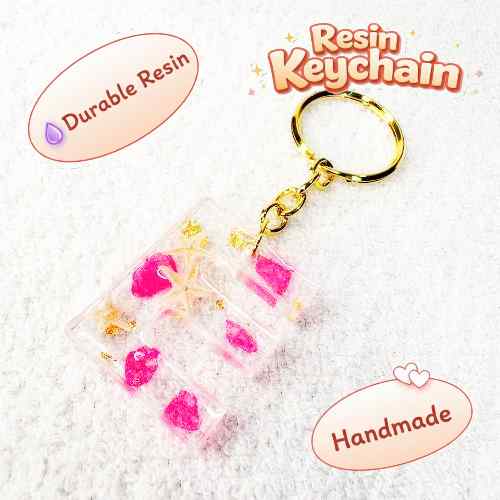 Resin Luxury Keychain