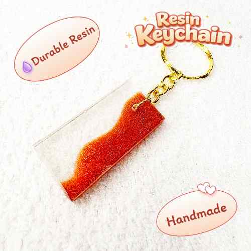 Resin Luxury Keychain