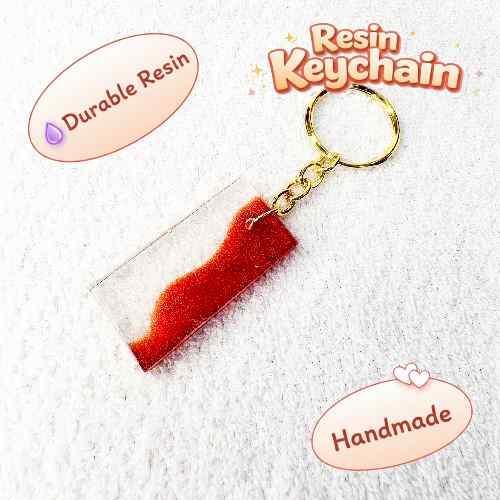 Resin Luxury Keychain