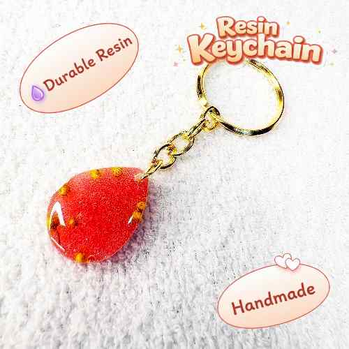 Resin Luxury Keychain