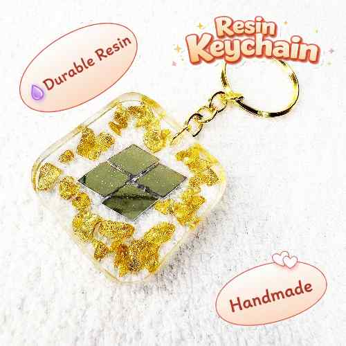 Resin Luxury Keychain