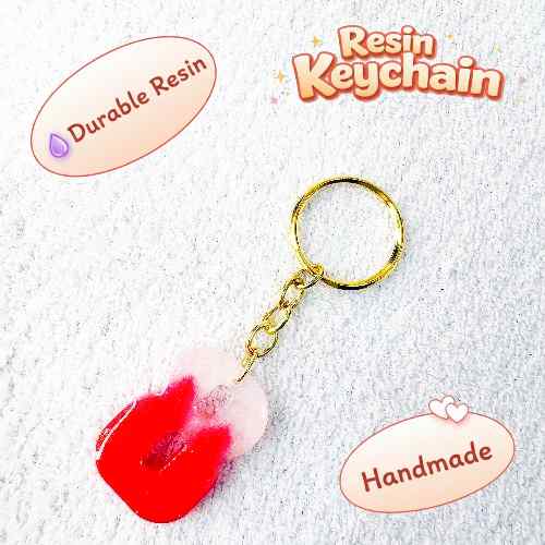 Resin Luxury Keychain