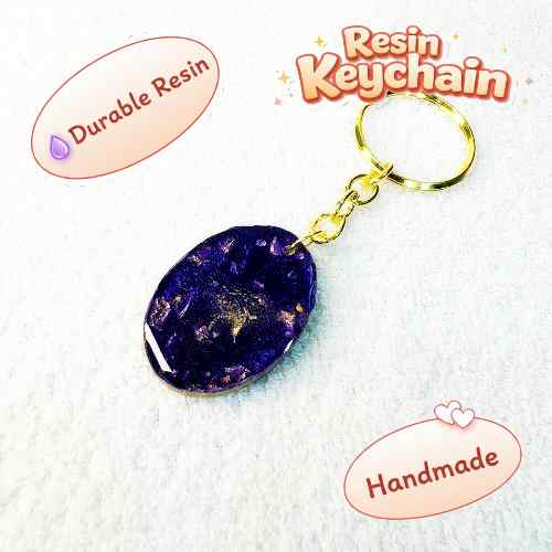 Resin Luxury Keychain