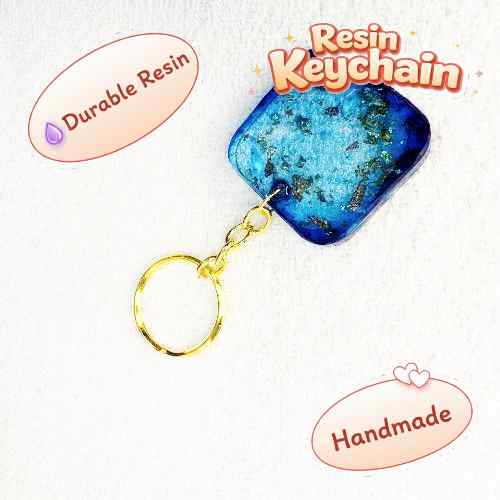 Resin Luxury Keychain