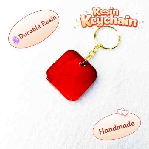 Resin Luxury Keychain