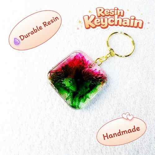 Resin Luxury Keychain