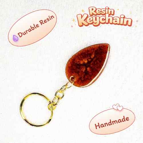 Resin Luxury Keychain