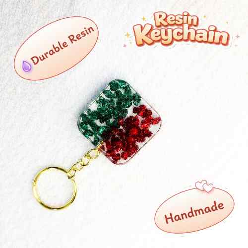 Resin Luxury Keychain