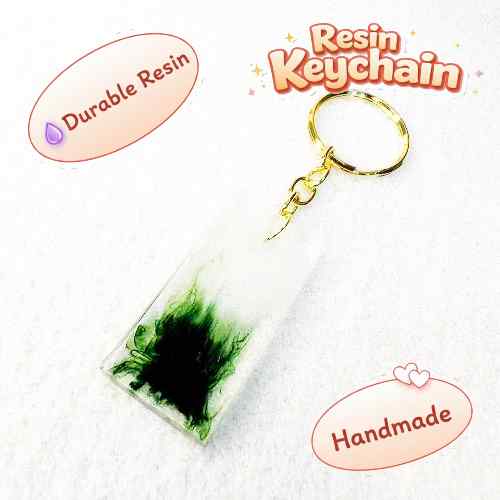 Resin Luxury Keychain