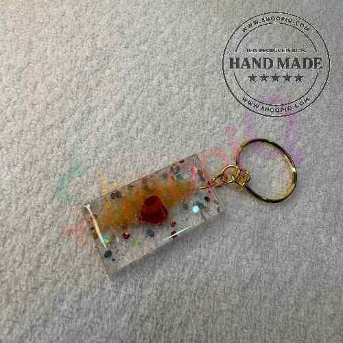 Resin Luxury Keychain