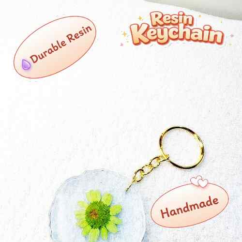 Resin Luxury Keychain