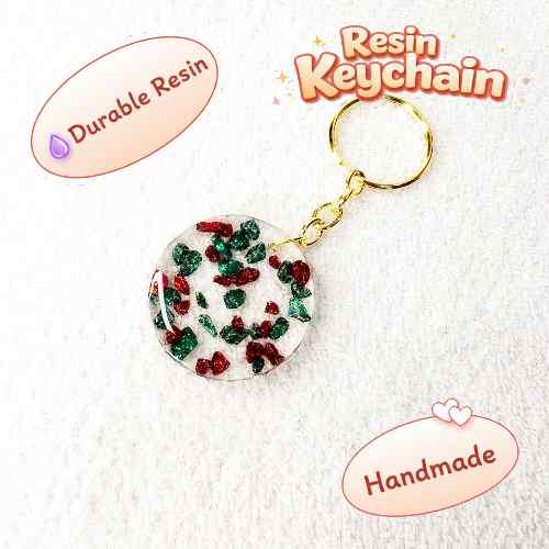 Resin Luxury Keychain