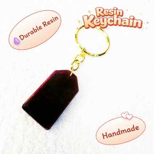 Resin Luxury Keychain
